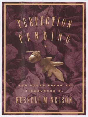cover image of Perfection Pending and Other Favorite Discourses